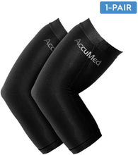 Load image into Gallery viewer, AccuMed Arm Compression Sleeve Elbow