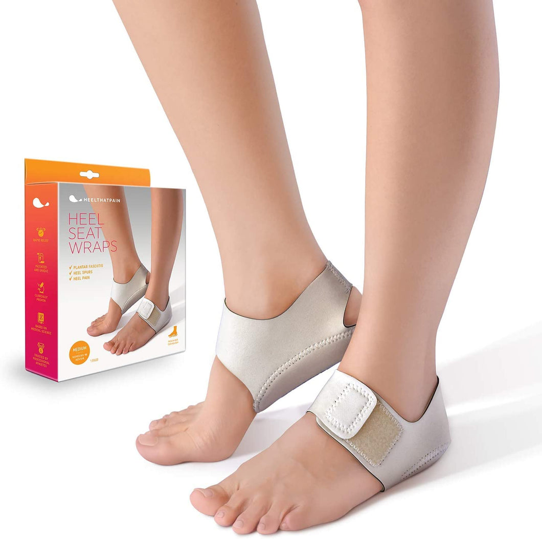 Heel That Pain Heel Seat Wraps for Plantar Fasciitis and Heel Spurs